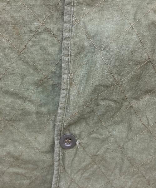 MILITARY（ミリタリー）MILITARY (ミリタリー) Belgian Army Quilted Vest オリーブ サイズ:-の古着・服飾アイテム