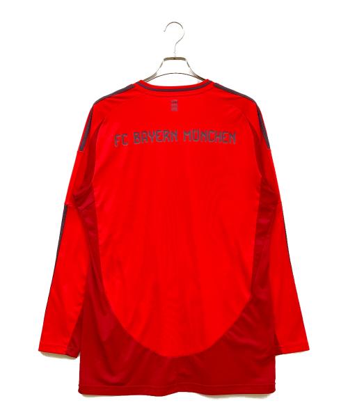 adidas（アディダス）adidas (アディダス) ゲームシャツ レッド サイズ:SIZE 2XLの古着・服飾アイテム
