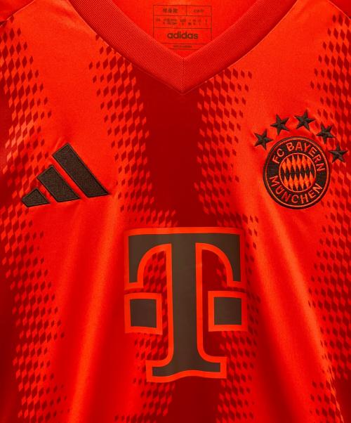 adidas（アディダス）adidas (アディダス) ゲームシャツ レッド サイズ:SIZE 2XLの古着・服飾アイテム