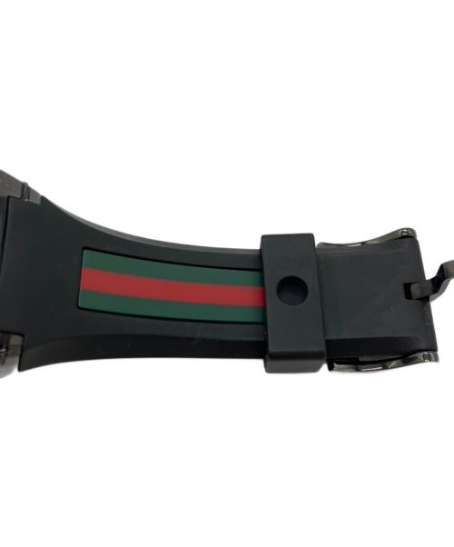 GUCCI（グッチ）GUCCI (グッチ) 腕時計 ブラックの古着・服飾アイテム