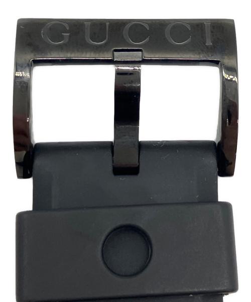 GUCCI（グッチ）GUCCI (グッチ) 腕時計 ブラックの古着・服飾アイテム