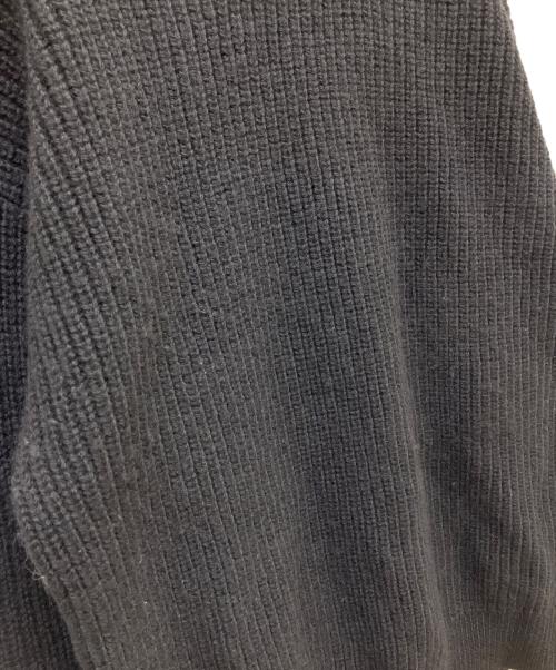 MARINE SERRE（マリーンセル）MARINE SERRE (マリーンセル) WOOL AND FLUFFY KNIT CREWNECK PULLOVER ブラック サイズ:SIZE Sの古着・服飾アイテム