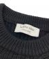 中古・古着 MARINE SERRE (マリーンセル) WOOL AND FLUFFY KNIT CREWNECK PULLOVER ブラック サイズ:SIZE S：13000円
