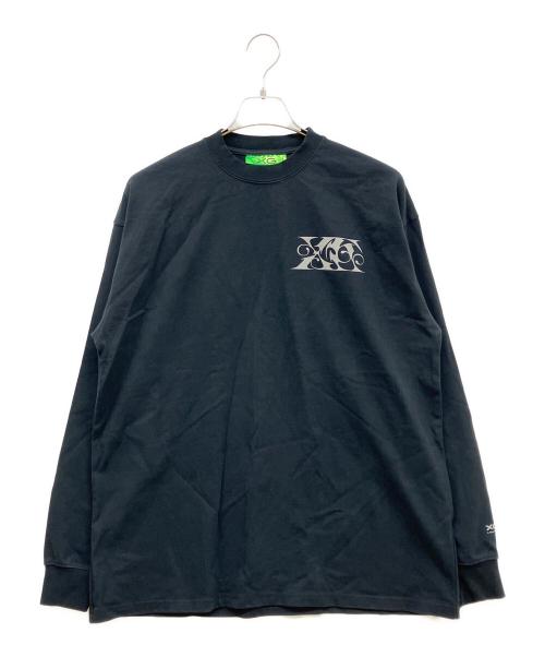 GUCCIMAZE（グッチメイズ）GUCCIMAZE (グッチメイズ) xg (エックスジー) プリントカットソー ブラック サイズ:Mの古着・服飾アイテム