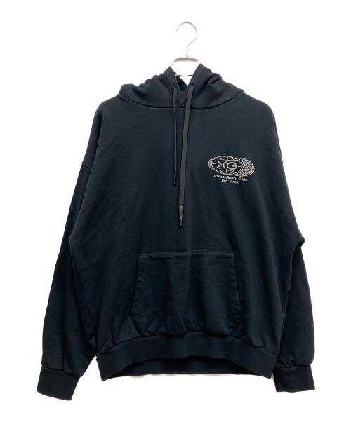 XG PRODUCTS2（エックスジー・プロダクツ2）XG PRODUCTS2 (エックスジー・プロダクツ2) パーカー ブラック サイズ:SIZE Mの古着・服飾アイテム