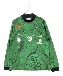 NIKE×OFFWHITE（ナイキ×オフホワイト）の古着「カットソー」｜グリーン