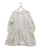 COMME des GARCONS COMME des GARCONSコムデギャルソン コムデギャルソン）の古着「ブラウスワンピース」｜ホワイト