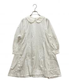 COMME des GARCONS COMME des GARCONS（コムデギャルソン コムデギャルソン）の古着「ブラウスワンピース」｜ホワイト