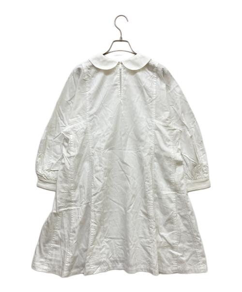 COMME des GARCONS COMME des GARCONS（コムデギャルソン コムデギャルソン）COMME des GARCONS COMME des GARCONS (コムデギャルソン コムデギャルソン) ブラウスワンピース ホワイト サイズ:Mの古着・服飾アイテム
