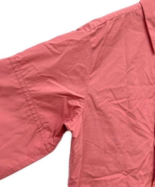 CABAN（キャバン）CABAN (キャバン) コットンシャンブレー ハーフスリーブシャツ ピンク サイズ:Fの古着・服飾アイテム