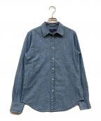 POLO RALPH LAURENポロ・ラルフローレン）の古着「デニムシャツ」｜スカイブルー