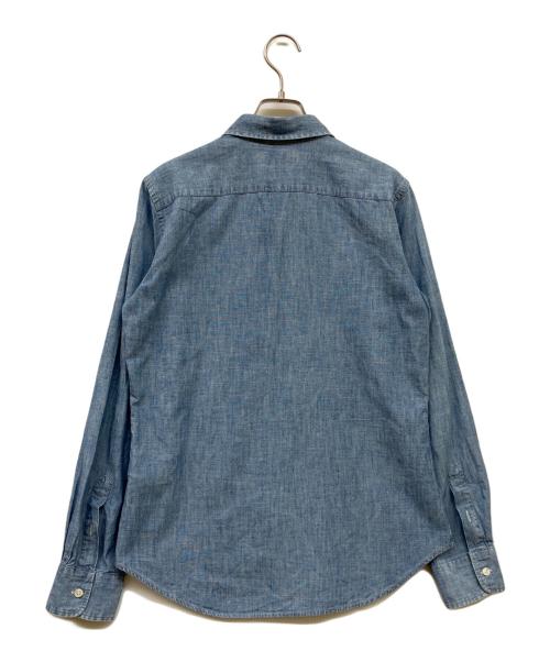 POLO RALPH LAUREN（ポロ・ラルフローレン）POLO RALPH LAUREN (ポロ・ラルフローレン) デニムシャツ スカイブルー サイズ:6の古着・服飾アイテム