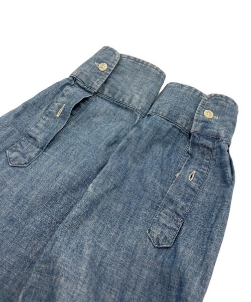 POLO RALPH LAUREN（ポロ・ラルフローレン）POLO RALPH LAUREN (ポロ・ラルフローレン) デニムシャツ スカイブルー サイズ:6の古着・服飾アイテム