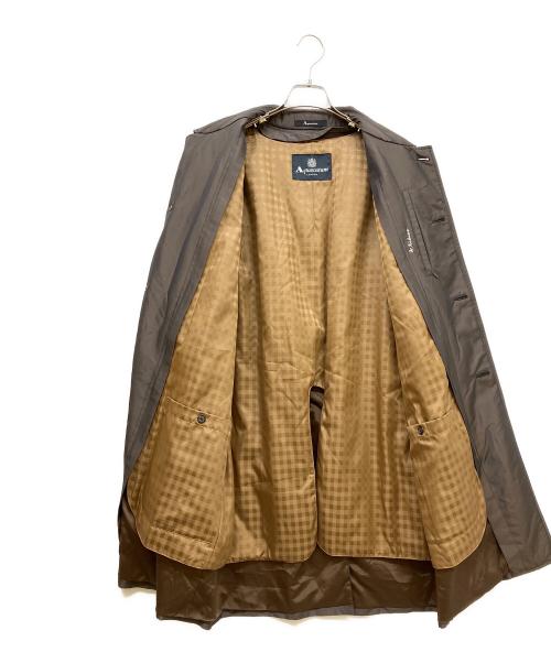 Aquascutum（アクアスキュータム）Aquascutum (アクアスキュータム) ライナー付きコート ブラウン サイズ:SIZE 36の古着・服飾アイテム