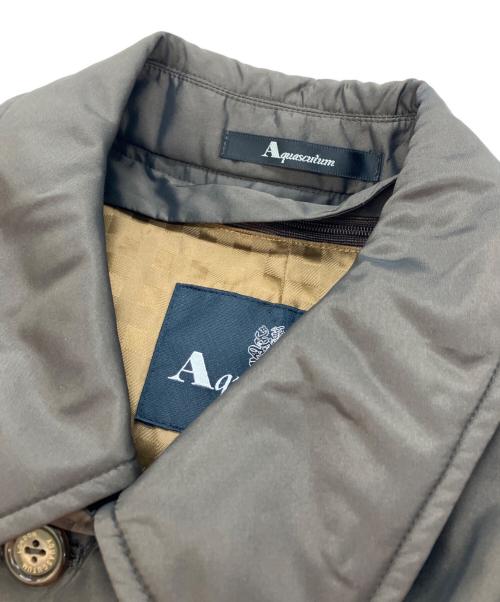 Aquascutum（アクアスキュータム）Aquascutum (アクアスキュータム) ライナー付きコート ブラウン サイズ:SIZE 36の古着・服飾アイテム