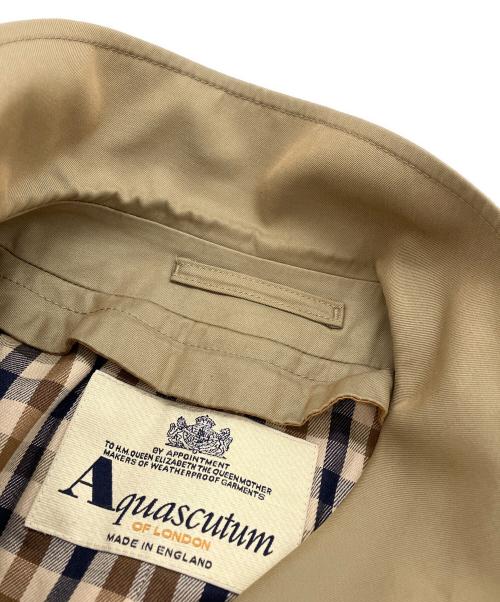Aquascutum（アクアスキュータム）Aquascutum (アクアスキュータム) ステンカラーコート ベージュ サイズ:-の古着・服飾アイテム