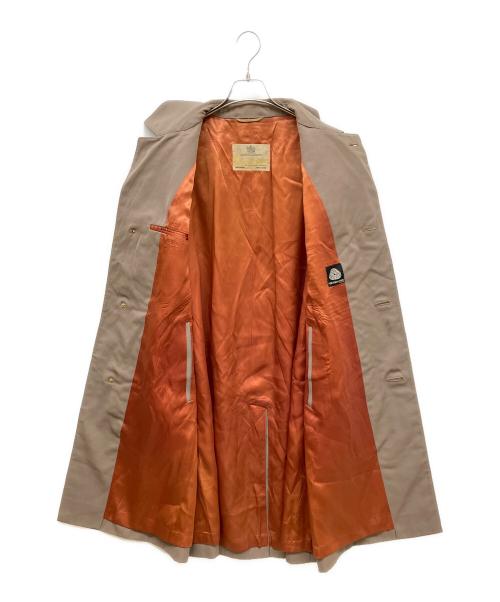 Aquascutum（アクアスキュータム）Aquascutum (アクアスキュータム) 60’sステンカラーコート ベージュ サイズ:40の古着・服飾アイテム