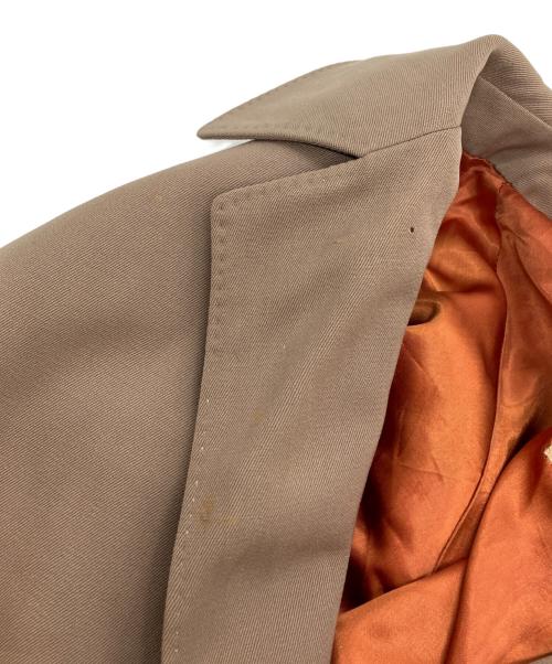 Aquascutum（アクアスキュータム）Aquascutum (アクアスキュータム) 60’sステンカラーコート ベージュ サイズ:40の古着・服飾アイテム
