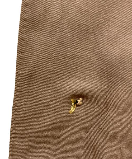 Aquascutum（アクアスキュータム）Aquascutum (アクアスキュータム) 60’sステンカラーコート ベージュ サイズ:40の古着・服飾アイテム