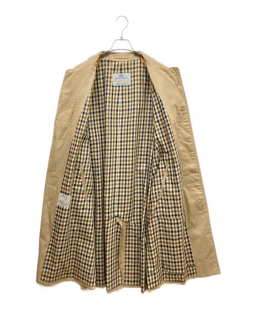 Aquascutum（アクアスキュータム）Aquascutum (アクアスキュータム) 70’s-80’sAqua5ステンカラーコート ベージュ サイズ:40の古着・服飾アイテム