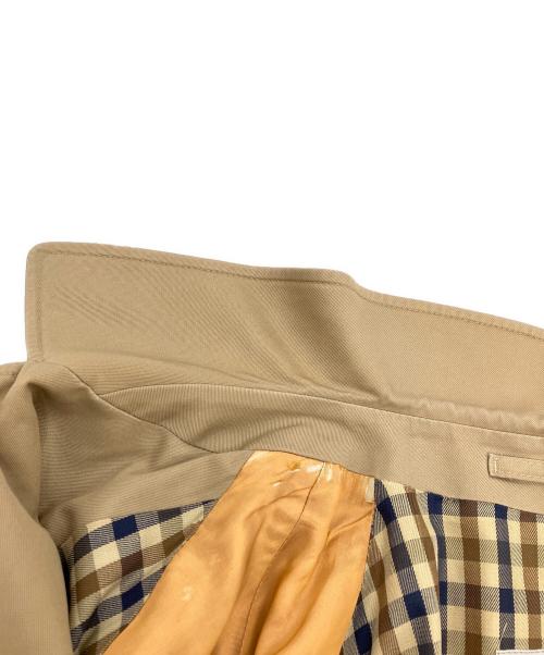 Aquascutum（アクアスキュータム）Aquascutum (アクアスキュータム) 70’s-80’sAqua5ステンカラーコート ベージュ サイズ:40の古着・服飾アイテム