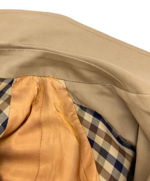Aquascutum（アクアスキュータム）Aquascutum (アクアスキュータム) 70’s-80’sAqua5ステンカラーコート ベージュ サイズ:40の古着・服飾アイテム