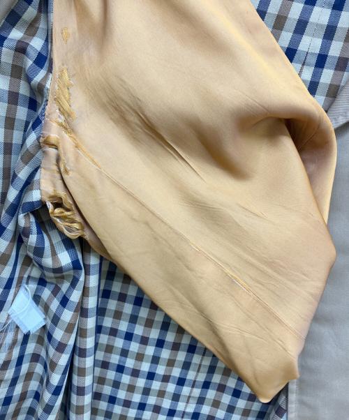 Aquascutum（アクアスキュータム）Aquascutum (アクアスキュータム) 70’s-80’sAqua5ステンカラーコート ベージュ サイズ:40の古着・服飾アイテム