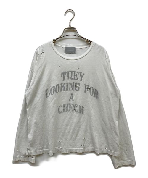 CEDARWOOD（シダーウッド）CEDARWOOD (シダーウッド) BLOND LONG SLEEVE ホワイト サイズ:Mの古着・服飾アイテム
