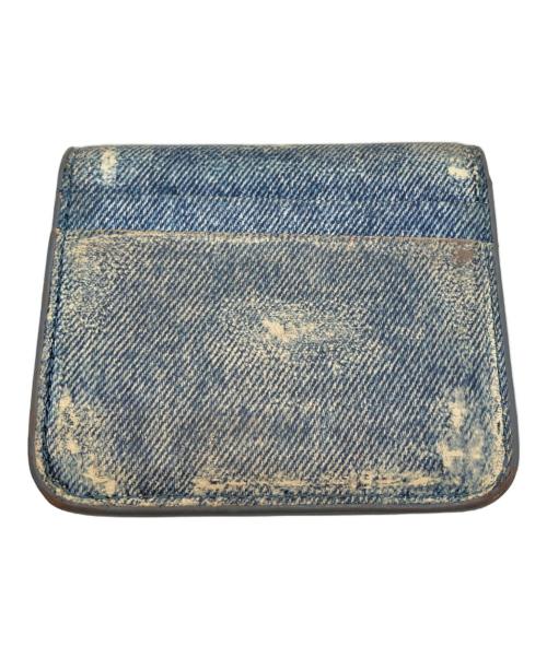BALENCIAGA（バレンシアガ）BALENCIAGA (バレンシアガ) CASH MINI WALLET インディゴの古着・服飾アイテム