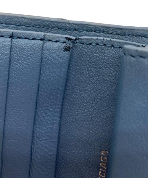 BALENCIAGA（バレンシアガ）BALENCIAGA (バレンシアガ) CASH MINI WALLET インディゴの古着・服飾アイテム