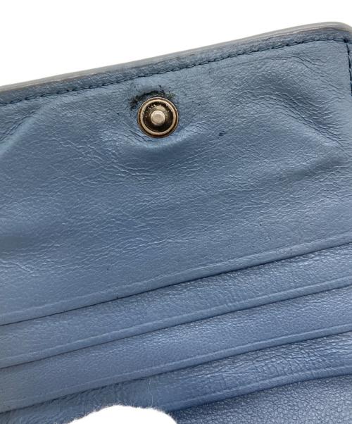 BALENCIAGA（バレンシアガ）BALENCIAGA (バレンシアガ) CASH MINI WALLET インディゴの古着・服飾アイテム