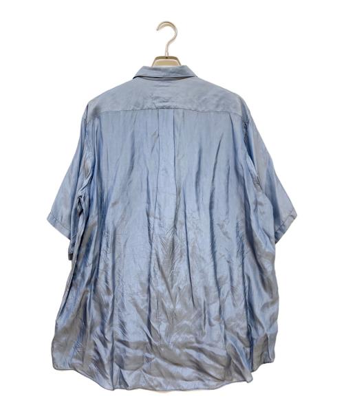 COMME des GARCONS SHIRT（コムデギャルソンシャツ）COMME des GARCONS SHIRT (コムデギャルソンシャツ) ジップアップシャツ スカイブルー サイズ:SIZE Mの古着・服飾アイテム