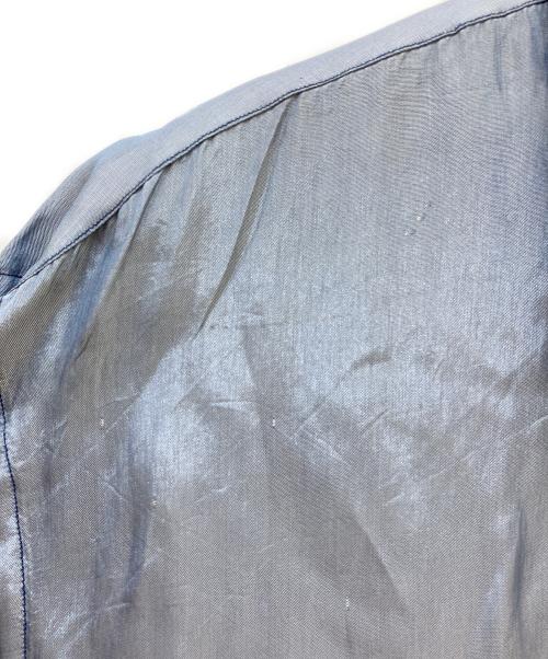 COMME des GARCONS SHIRT（コムデギャルソンシャツ）COMME des GARCONS SHIRT (コムデギャルソンシャツ) ジップアップシャツ スカイブルー サイズ:SIZE Mの古着・服飾アイテム
