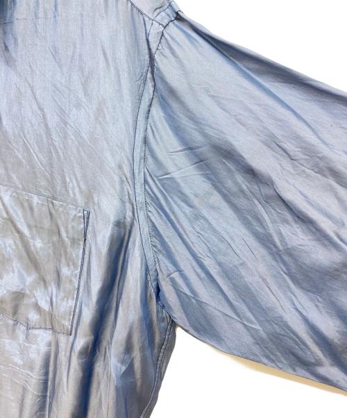 COMME des GARCONS SHIRT（コムデギャルソンシャツ）COMME des GARCONS SHIRT (コムデギャルソンシャツ) ジップアップシャツ スカイブルー サイズ:SIZE Mの古着・服飾アイテム