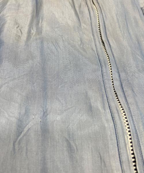 COMME des GARCONS SHIRT（コムデギャルソンシャツ）COMME des GARCONS SHIRT (コムデギャルソンシャツ) ジップアップシャツ スカイブルー サイズ:SIZE Mの古着・服飾アイテム