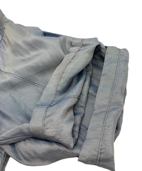 COMME des GARCONS SHIRT（コムデギャルソンシャツ）COMME des GARCONS SHIRT (コムデギャルソンシャツ) ジップアップシャツ スカイブルー サイズ:SIZE Mの古着・服飾アイテム