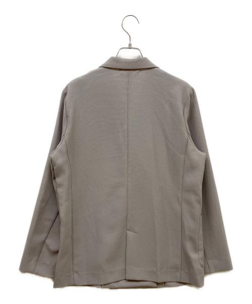 le.coeur blanc（ルクールブラン）le.coeur blanc (ルクールブラン) メッシュダブルブレストジャケット ベージュ サイズ:38の古着・服飾アイテム