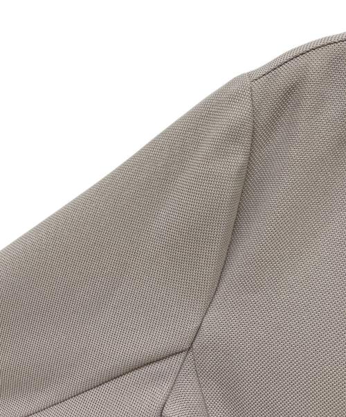 le.coeur blanc（ルクールブラン）le.coeur blanc (ルクールブラン) メッシュダブルブレストジャケット ベージュ サイズ:38の古着・服飾アイテム