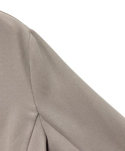 le.coeur blanc（ルクールブラン）le.coeur blanc (ルクールブラン) メッシュダブルブレストジャケット ベージュ サイズ:38の古着・服飾アイテム
