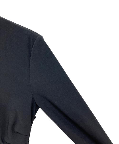 HELMUT LANG（ヘルムートラング）HELMUT LANG (ヘルムートラング) ドレープロングワンピース ブラック サイズ:XSの古着・服飾アイテム
