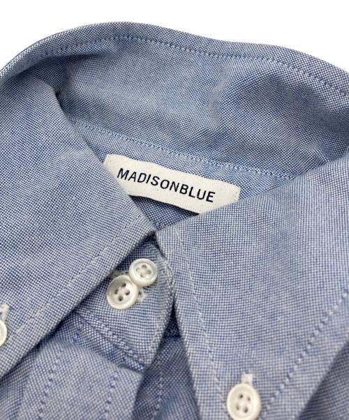 MADISON BLUE（マディソンブルー）MADISON BLUE (マディソンブルー) BRADLEY SHIRT ブルー サイズ:SIZE 00の古着・服飾アイテム