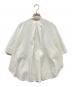 PLST (プラステ) HARUNOBUMURATA (ハルノブ ムラタ) コットンブレンドハーフスリーブシャツ ホワイト サイズ:SIZE S：7000円