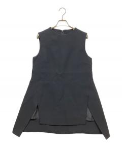 中古・古着通販】ENFOLD (エンフォルド) ロングジレベスト ネイビー