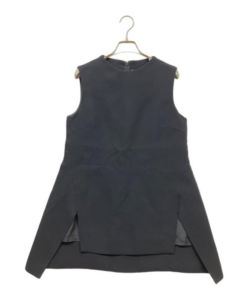 ENFOLD（エンフォルド）ENFOLD (エンフォルド) ノースリーブブラウス ブラック サイズ:SIZE 38の古着・服飾アイテム