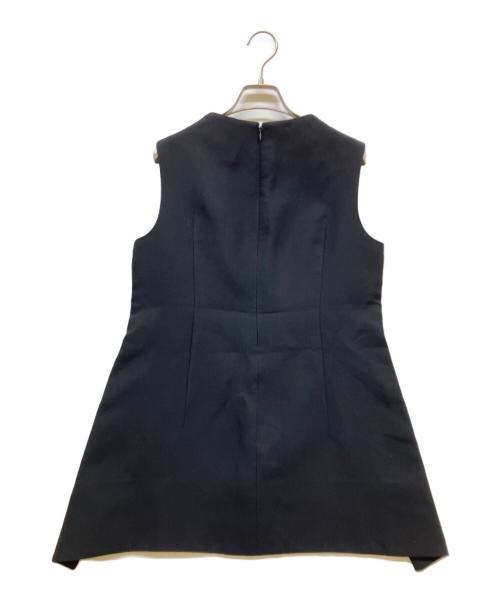 ENFOLD（エンフォルド）ENFOLD (エンフォルド) ノースリーブブラウス ブラック サイズ:SIZE 38の古着・服飾アイテム