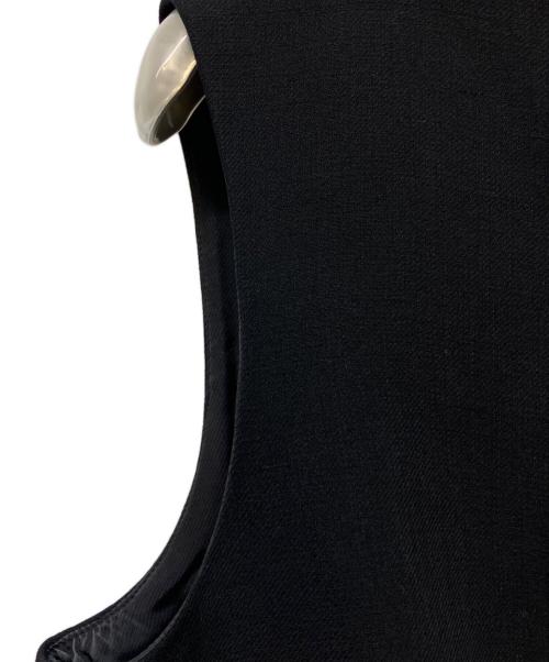 ENFOLD（エンフォルド）ENFOLD (エンフォルド) ノースリーブブラウス ブラック サイズ:SIZE 38の古着・服飾アイテム