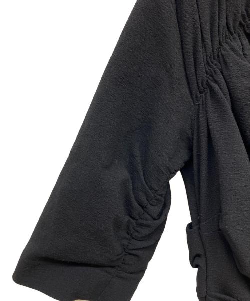 DOLCE & GABBANA（ドルチェ＆ガッバーナ）DOLCE & GABBANA (ドルチェ＆ガッバーナ) ドレープタイトワンピース ブラック サイズ:38の古着・服飾アイテム