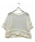 Honey mi Honey（ハニーミーハニー）の古着「poodle crochet knit tops」｜ホワイト