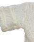 中古・古着 Honey mi Honey (ハニーミーハニー) poodle crochet knit tops ホワイト サイズ:SIZE Free：4000円