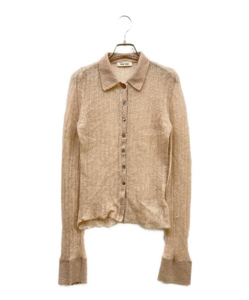 THE TOE（ザ・トゥー）THE TOE (ザ・トゥー) TATE MODERN KNIT ピンクベージュ サイズ:Mの古着・服飾アイテム